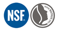NSF International and NATRUE Logos